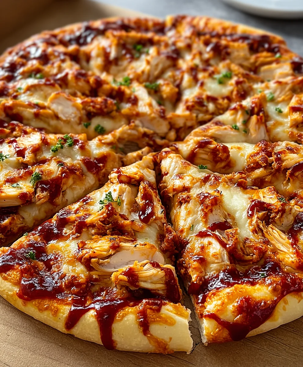 Easy BBQ Chicken Pizza Recipe - Grilled Flavor