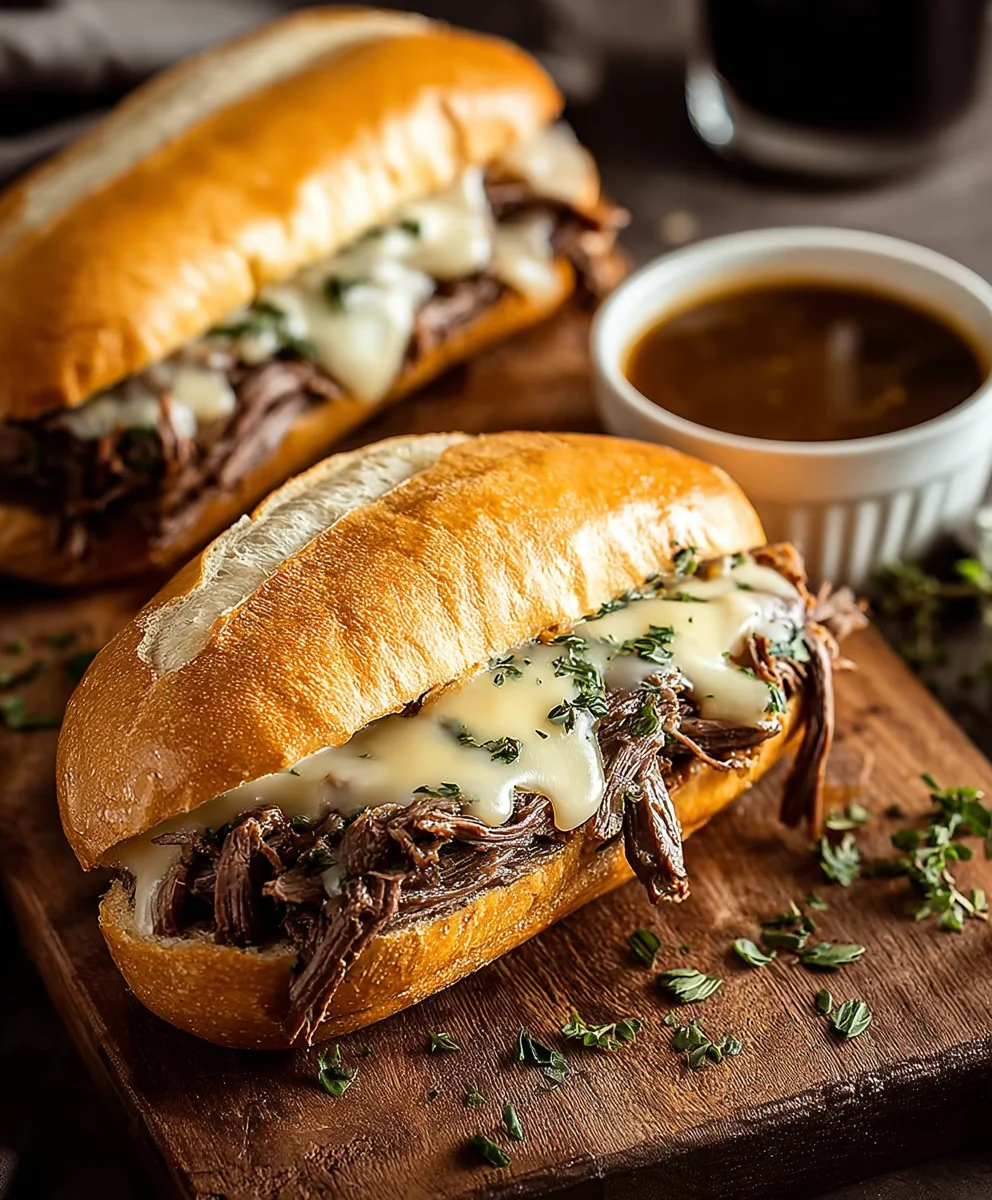 Classic French Dip Sandwiches-Easy Beef Recipe