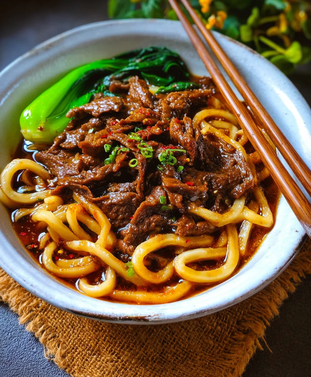 Black Pepper Beef Udon-Surprisingly Easy & Delicious