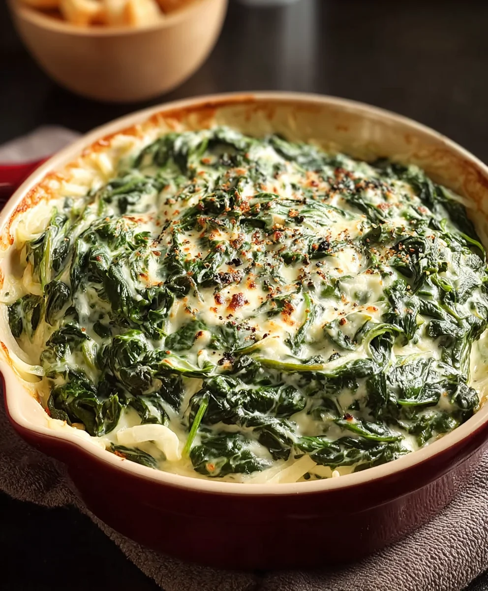 Easy Creamed Spinach Recipe - Delicious & Quick