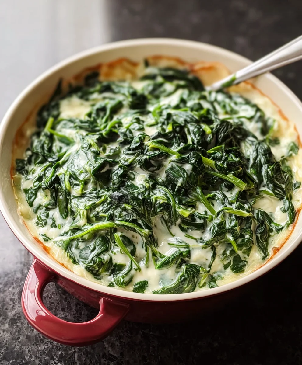 Easy Creamed Spinach Recipe - Delicious & Quick