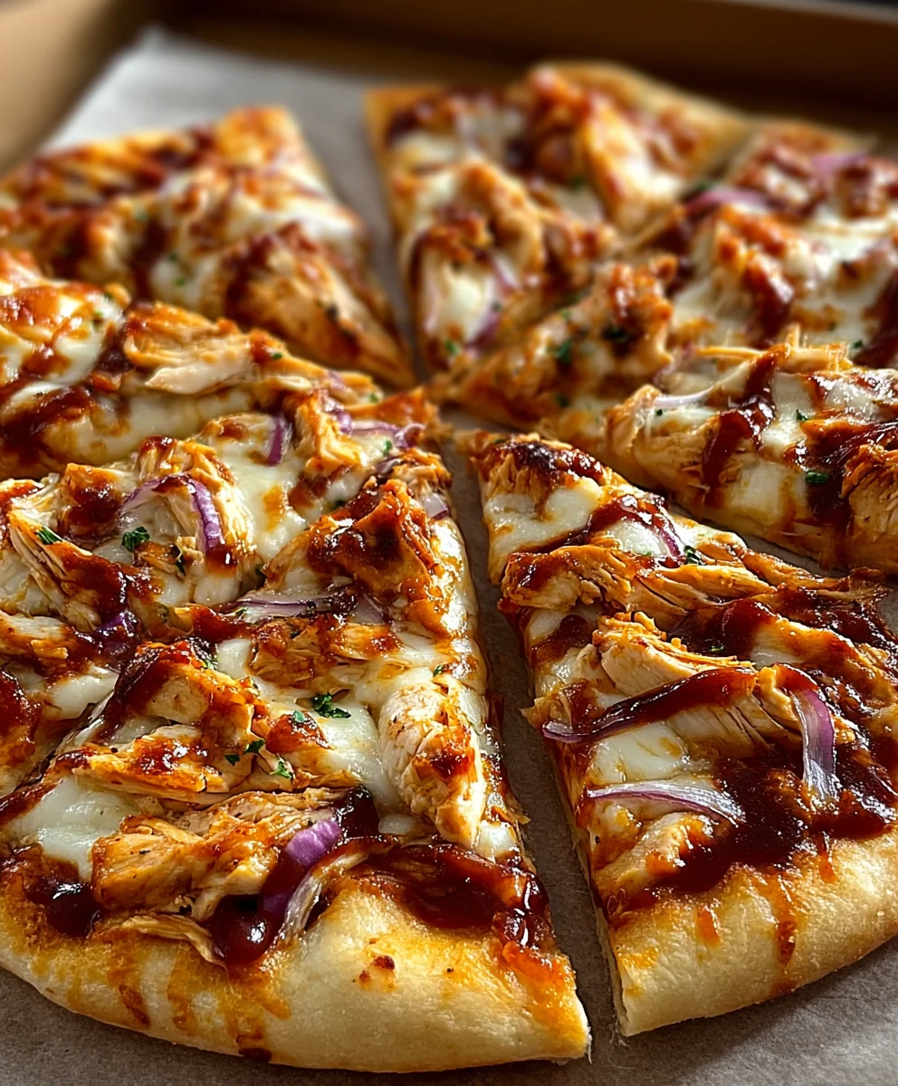 Easy BBQ Chicken Pizza Recipe - Grilled Flavor