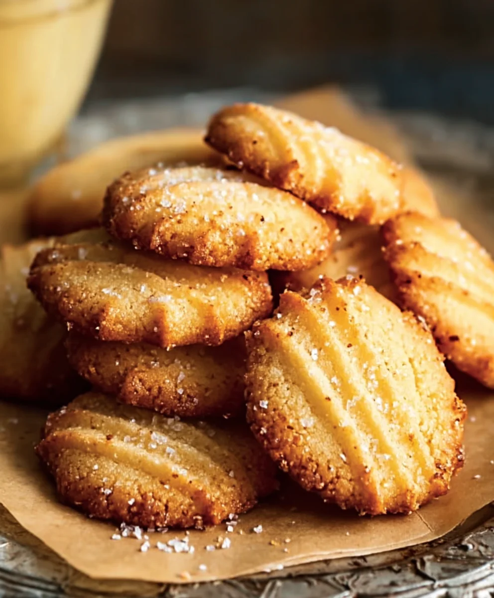 French Salted Butter Cookies - Deliciously Buttery & Easy