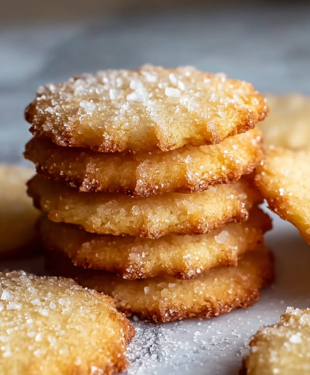 French Salted Butter Cookies - Deliciously Buttery & Easy