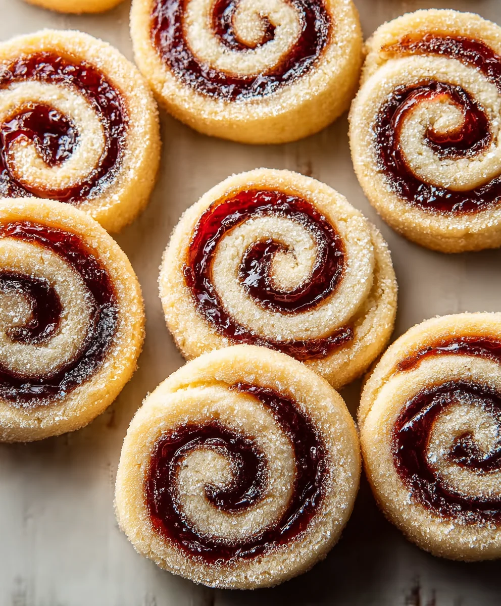 Cream Cheese Jam Pinwheel Cookies-Easy Festive Treat