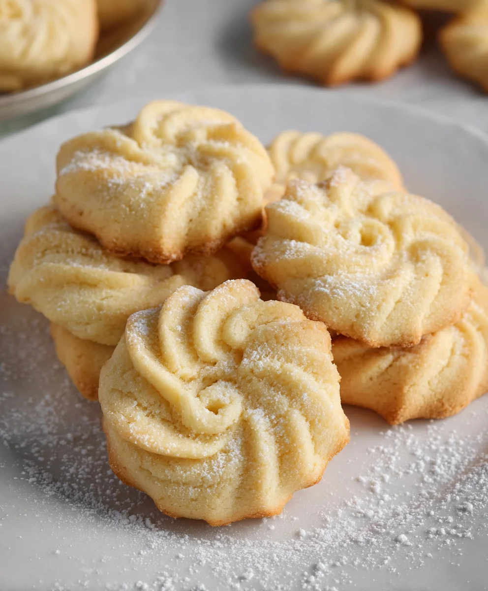 Melt-in-your-mouth Danish Butter Cookies Recipe