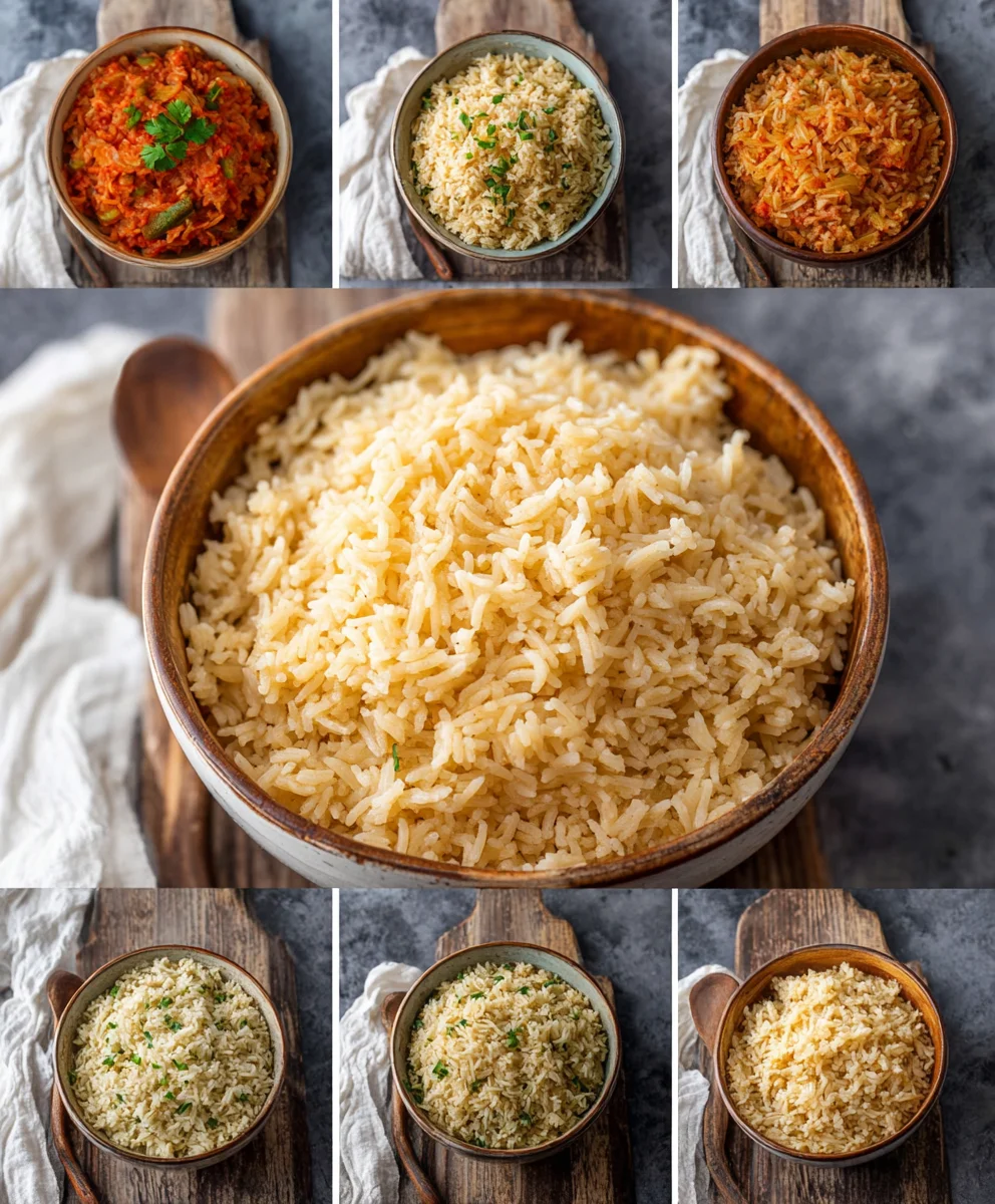 Savory Flavored Rice Recipes - Delicious Beef & Veggie Options