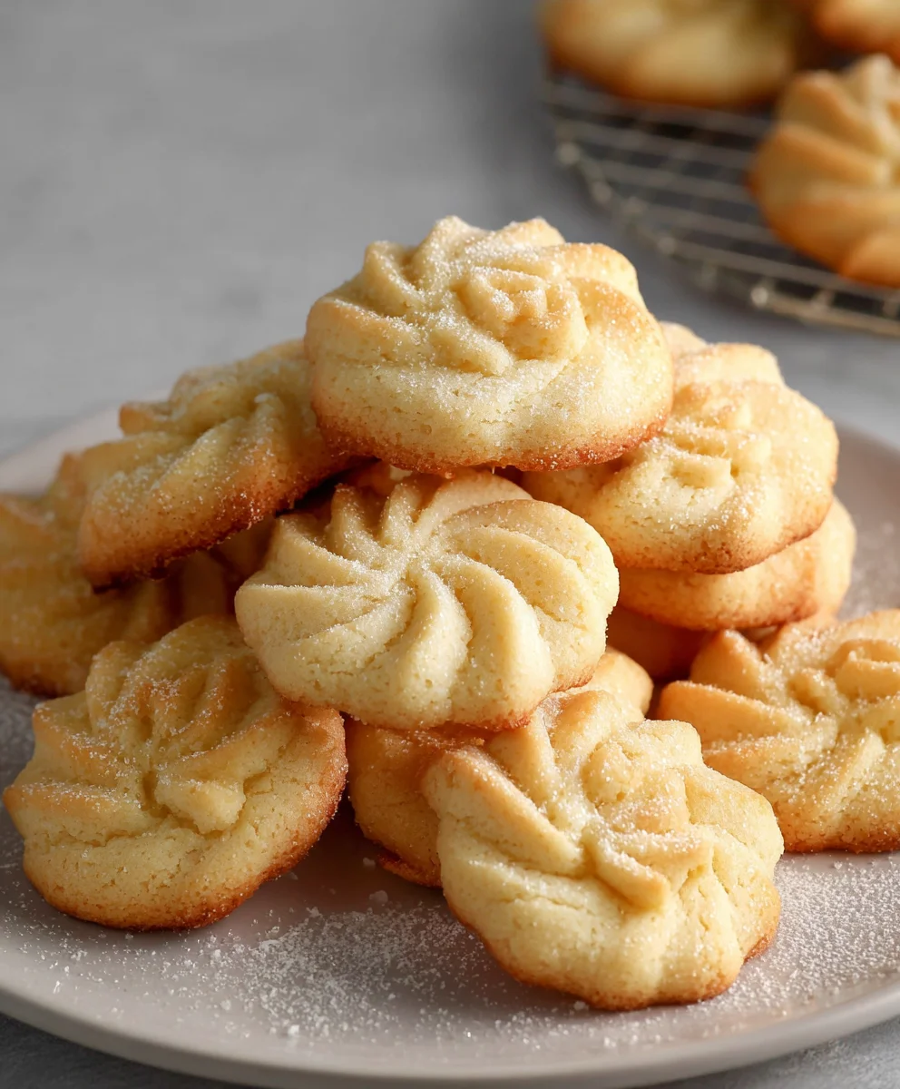 Melt-in-your-mouth Danish Butter Cookies Recipe
