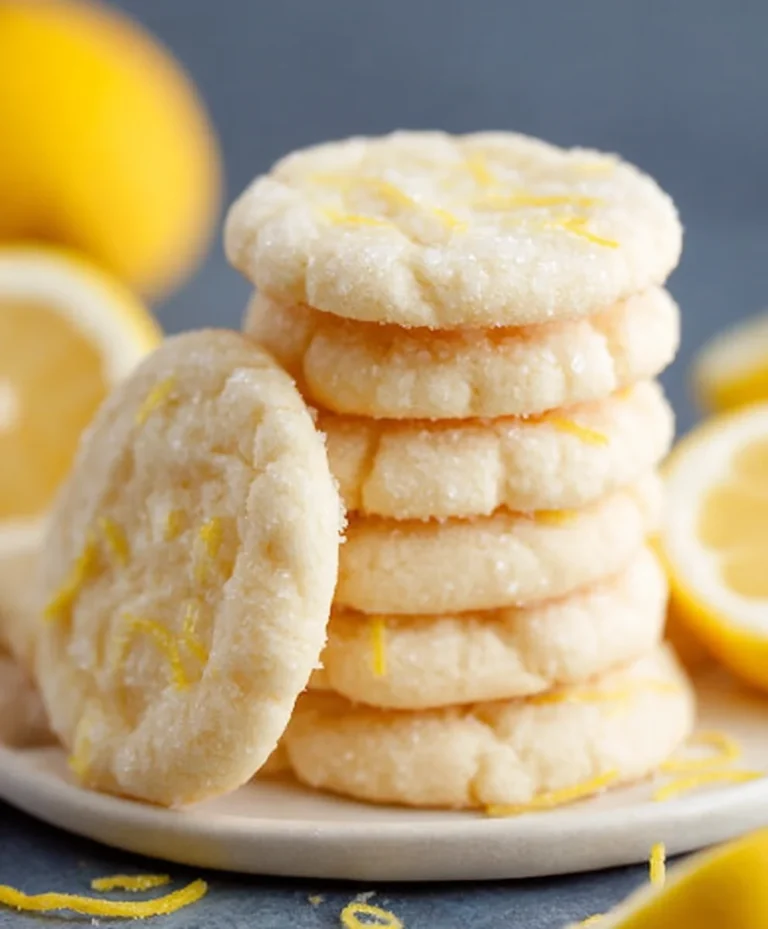 Best Lemon Sugar Cookies Recipe- Easy & Delicious