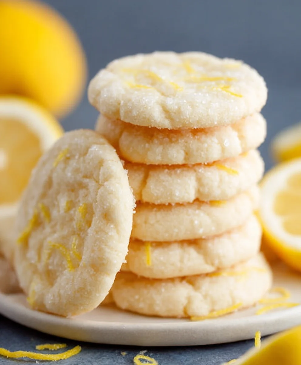 Best Lemon Sugar Cookies Recipe- Easy & Delicious