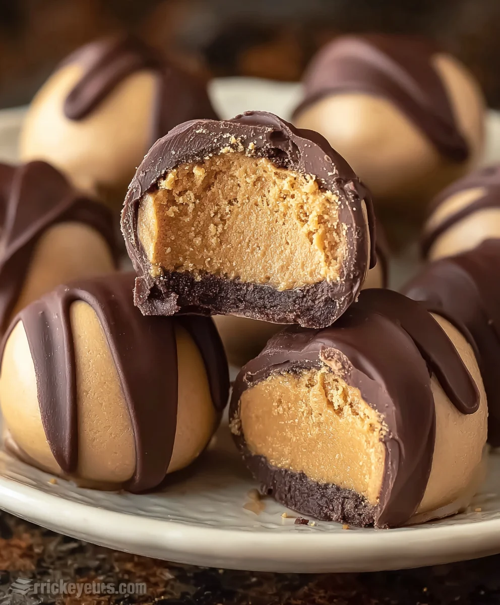 Easy Peanut Butter Buckeyes-Best Sweet Treat