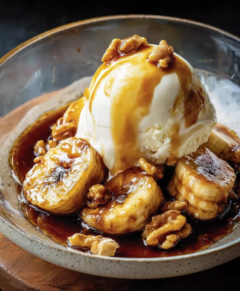 Quick Bananas Foster Dessert- Easy & Delicious