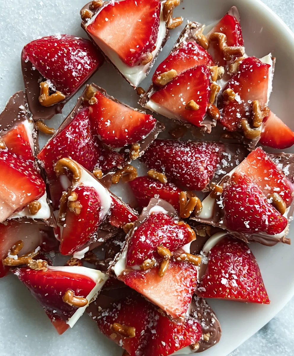 Sweet Strawberry Toffee-Easy Treat