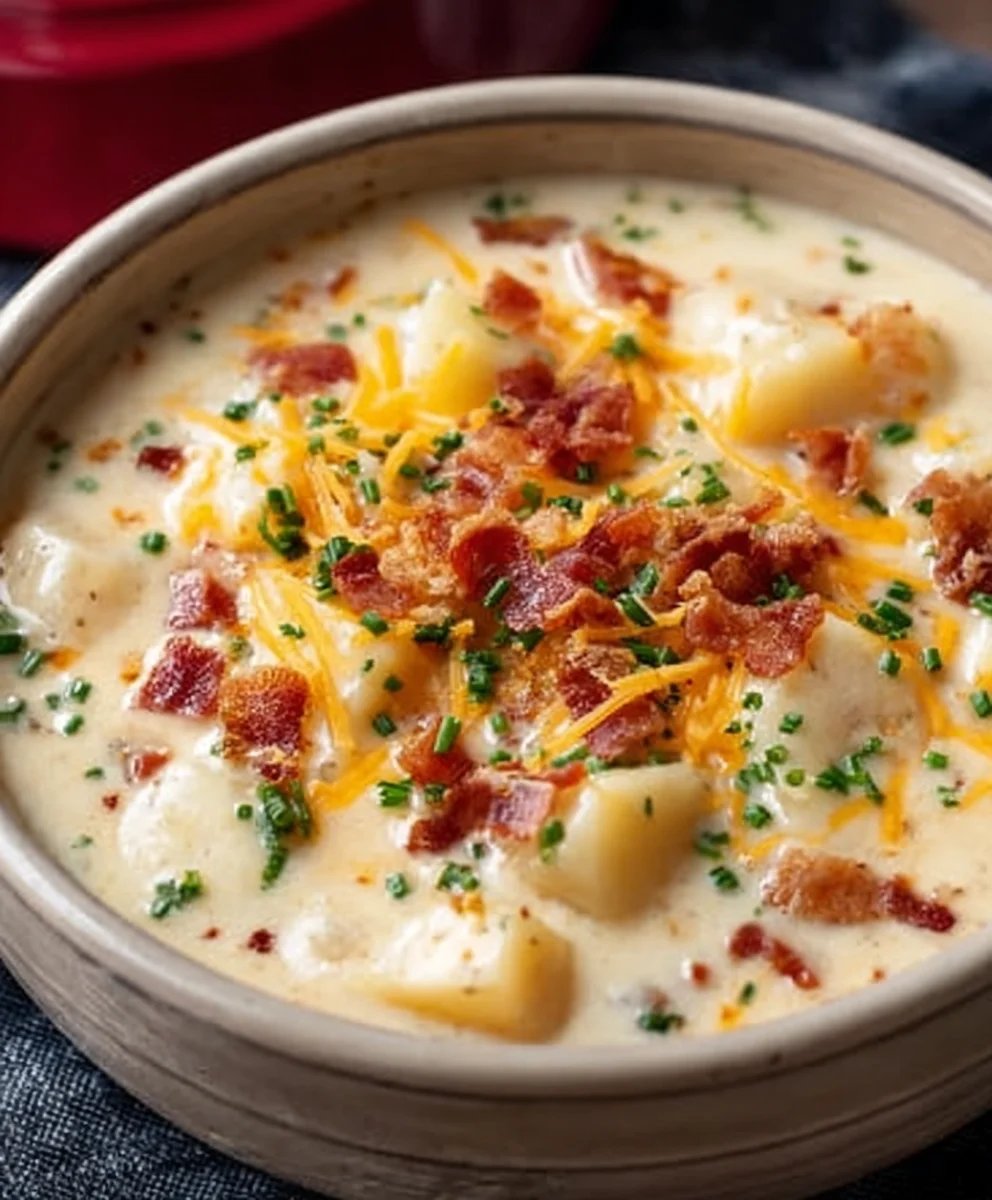 Crock Pot Beef Potato Soup-Hearty Comfort Food