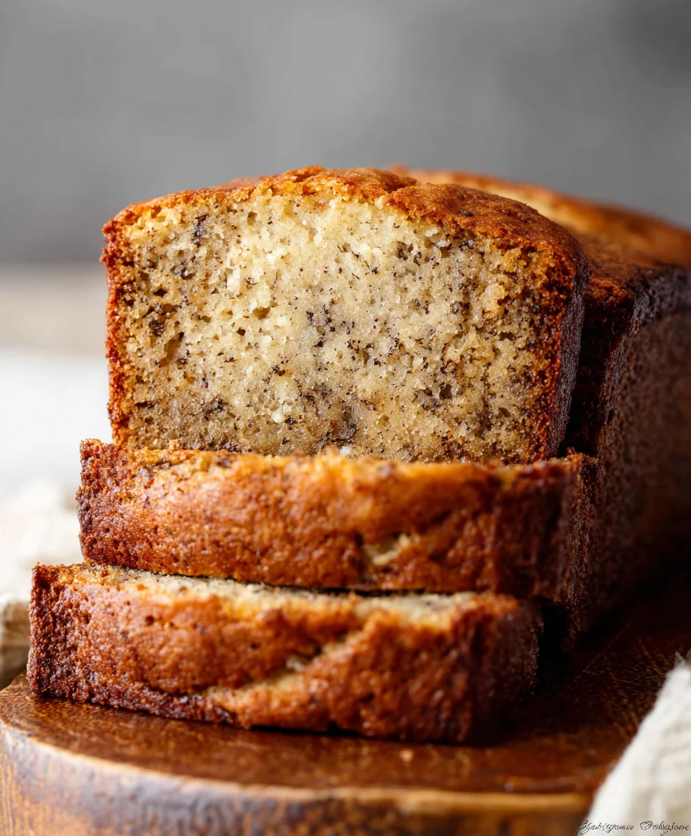 Best Banana Bread Recipe- Moist & Easy Homemade Treat