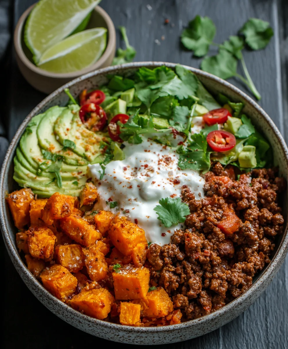 Sweet Potato Taco Bowl Recipe-Healthy & Delicious