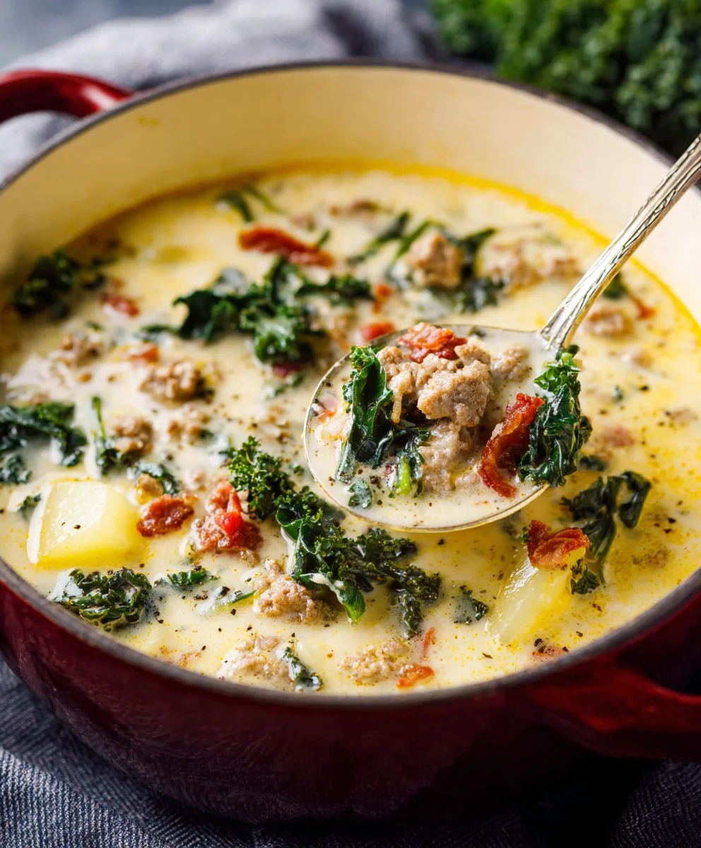 Easy Olive Garden Zuppa Toscana Soup Recipe-Beef