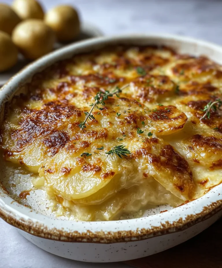 Easy Beef Potatoes au Gratin Recipe