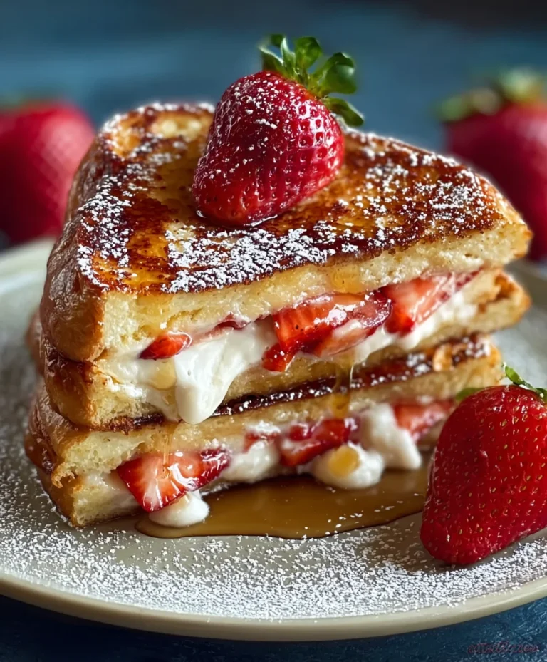 Cheesecake French Toast- Decadent Breakfast Bliss