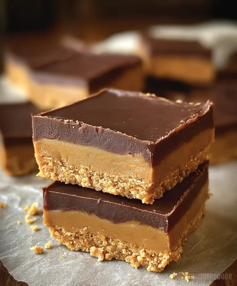 Easy Peanut Butter Bars – Deliciously Simple Treats
