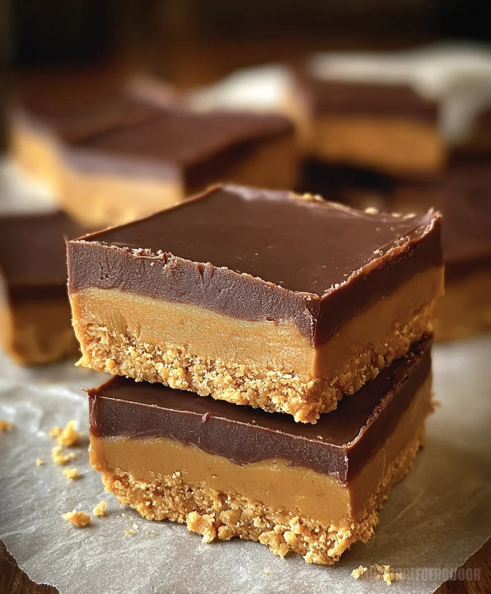 Easy Peanut Butter Bars - Deliciously Simple Treats