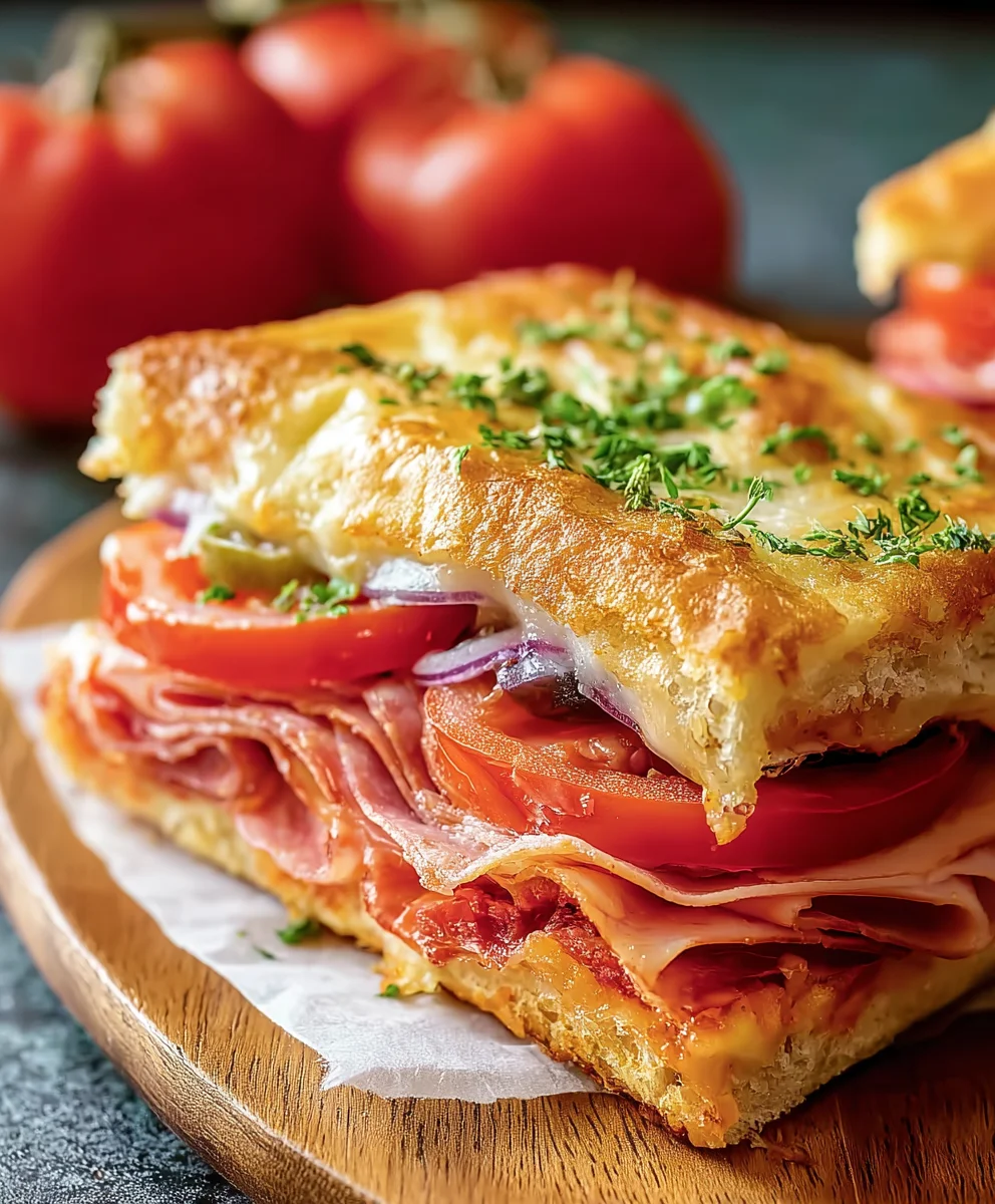 Spicy Beef Italian Sub Squares - Easy Appetizer Recipe