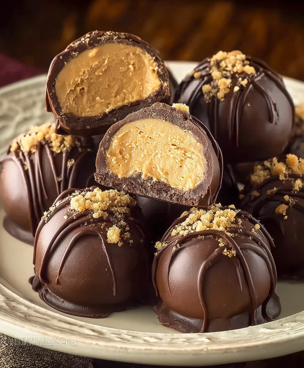 Easy Peanut Butter Buckeyes-Best Sweet Treat