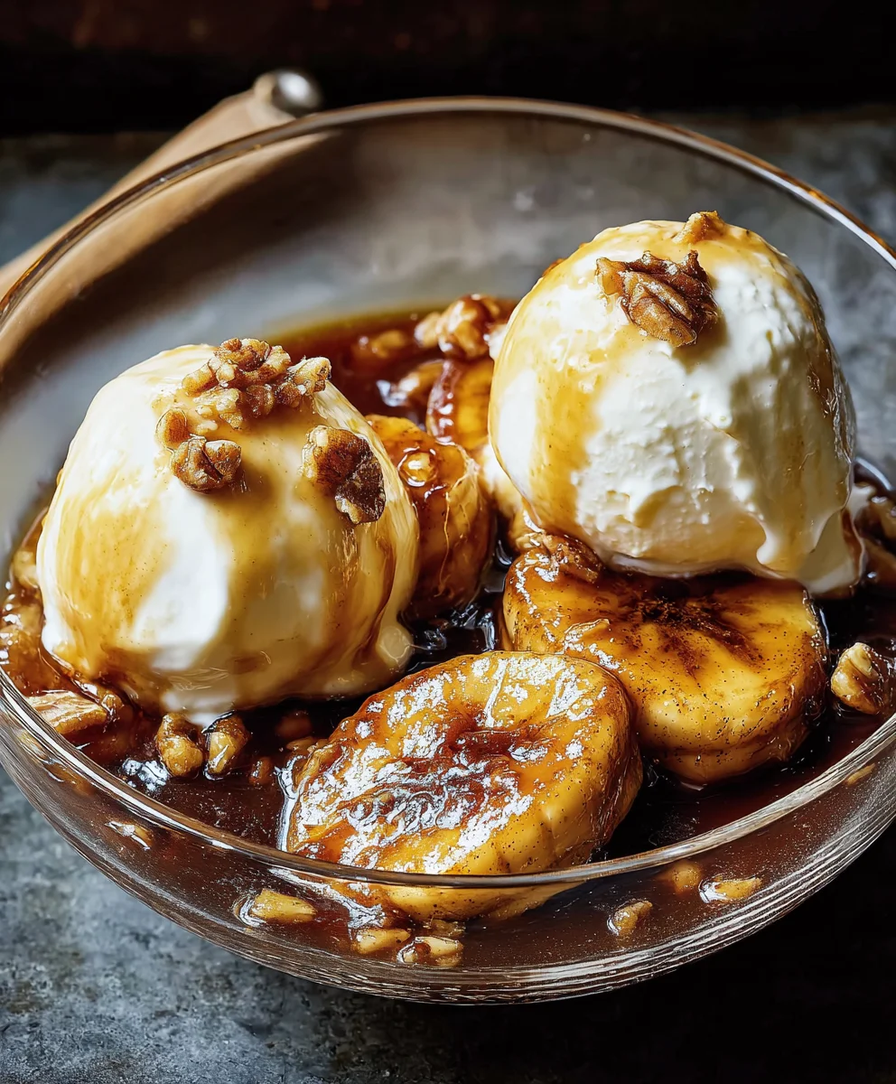 Quick Bananas Foster Dessert- Easy & Delicious
