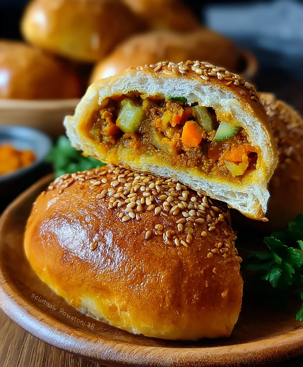 Delicious Vegan Curry Buns- Easy Flavorful Recipe