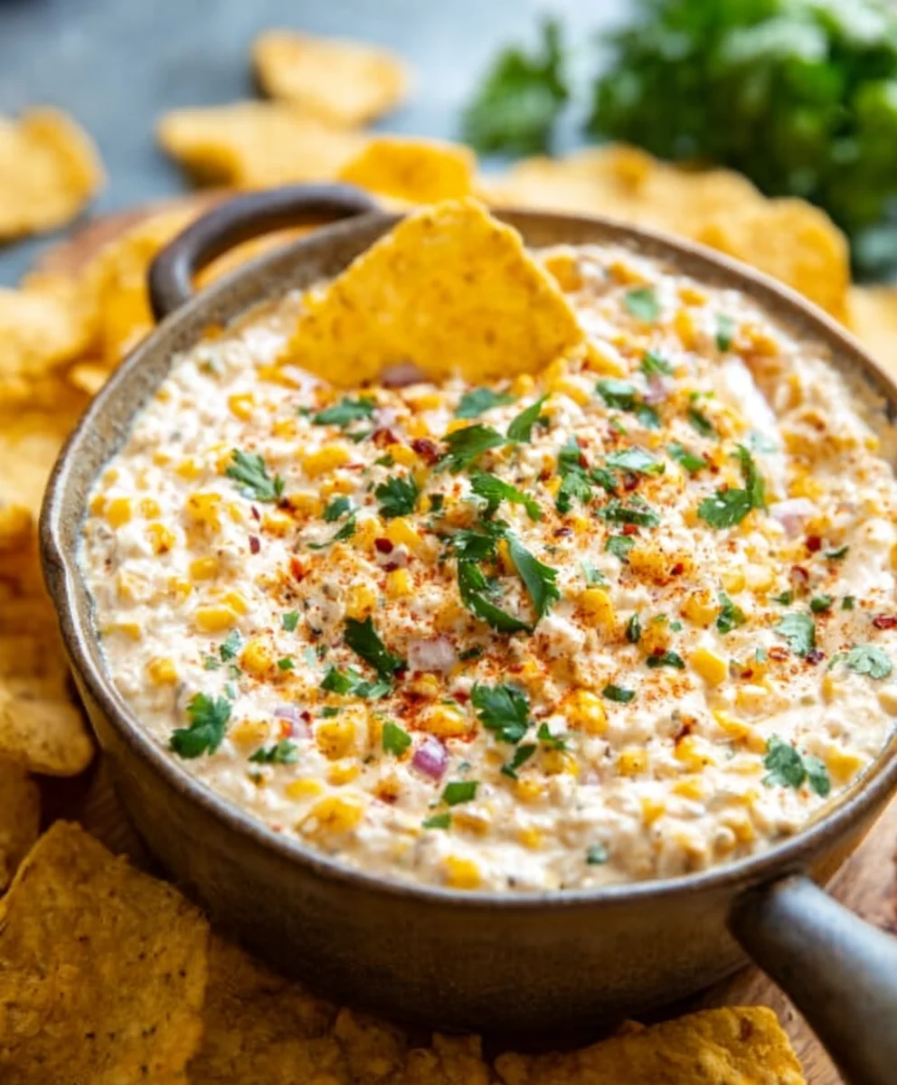 Easy Traditional Corn Dip- Crowd-Pleasing Flavor