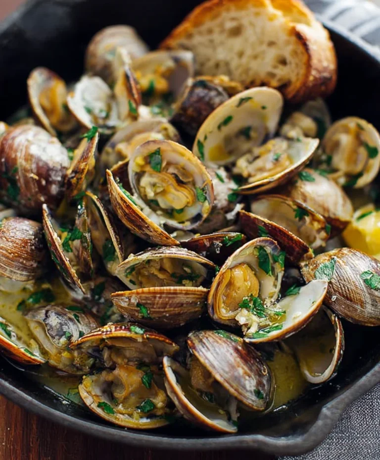 Garlic Butter Beef Sauteed Clams Recipe