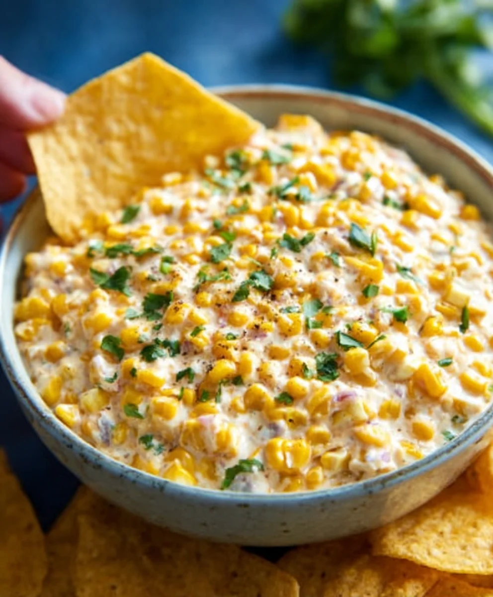 Easy Traditional Corn Dip- Crowd-Pleasing Flavor