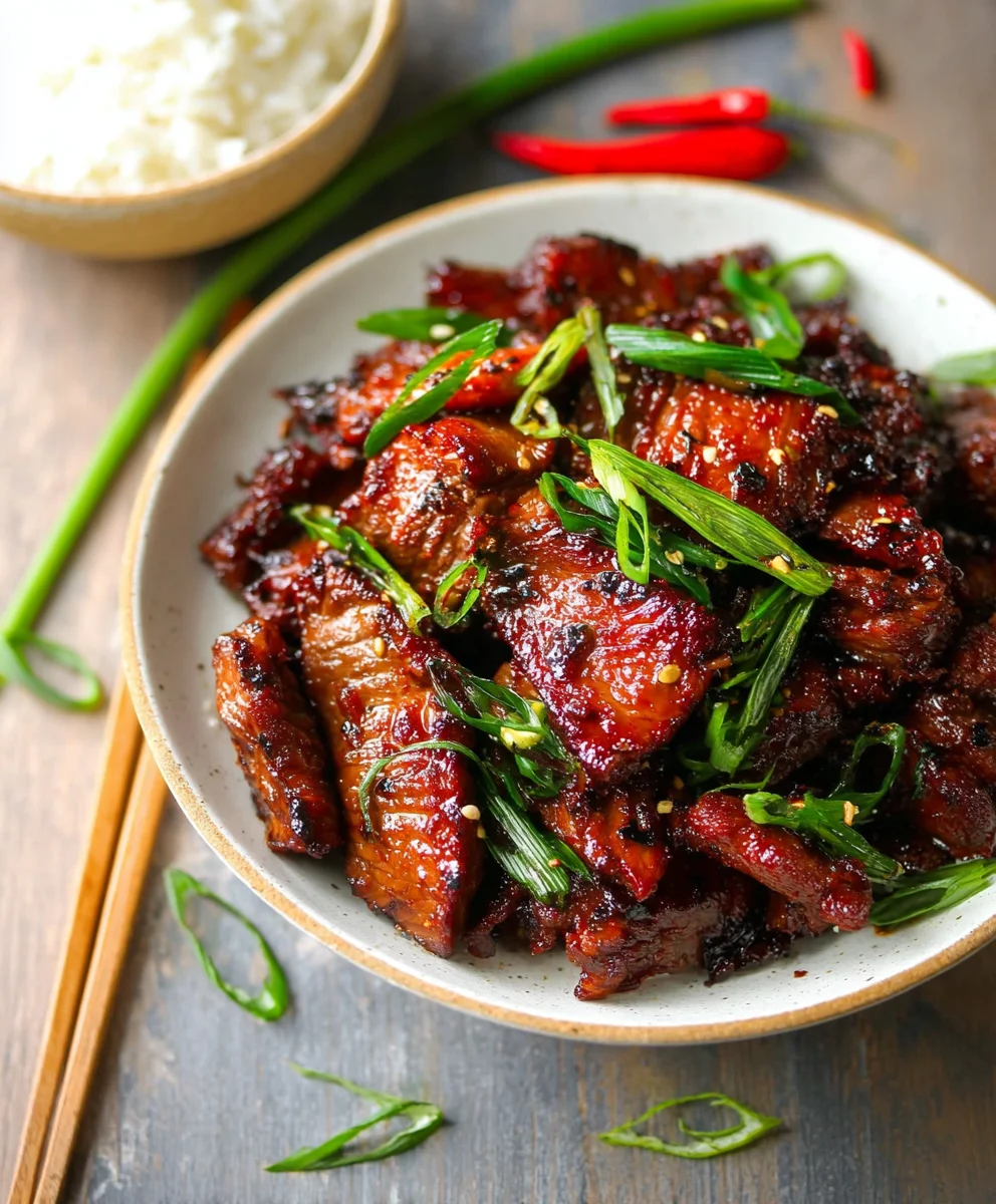 Easy Chinese BBQ Beef - Tender & Flavorful Recipe