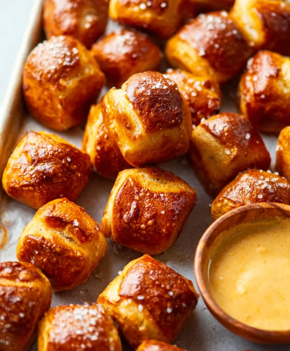 Buttery Soft Pretzel Bites-Easy Homemade Recipe