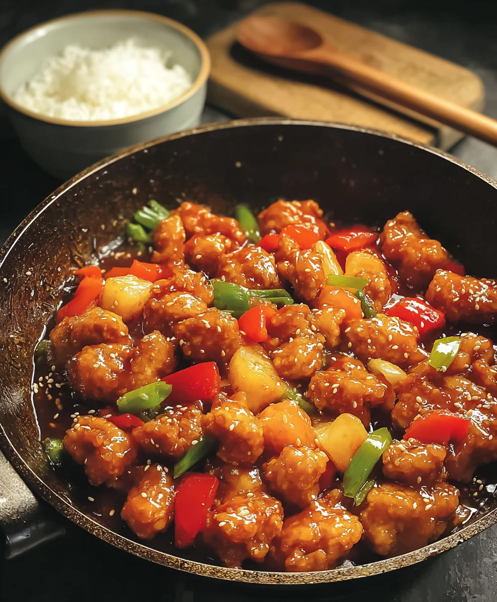 Sweet and Sour Beef Stir Fry-Quick Delicious Recipe