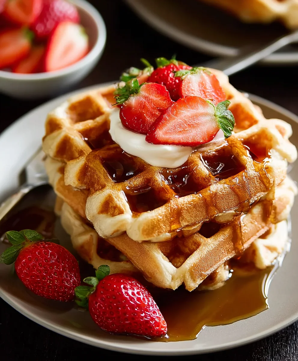 High Protein Waffles - Easy & Delicious Breakfast