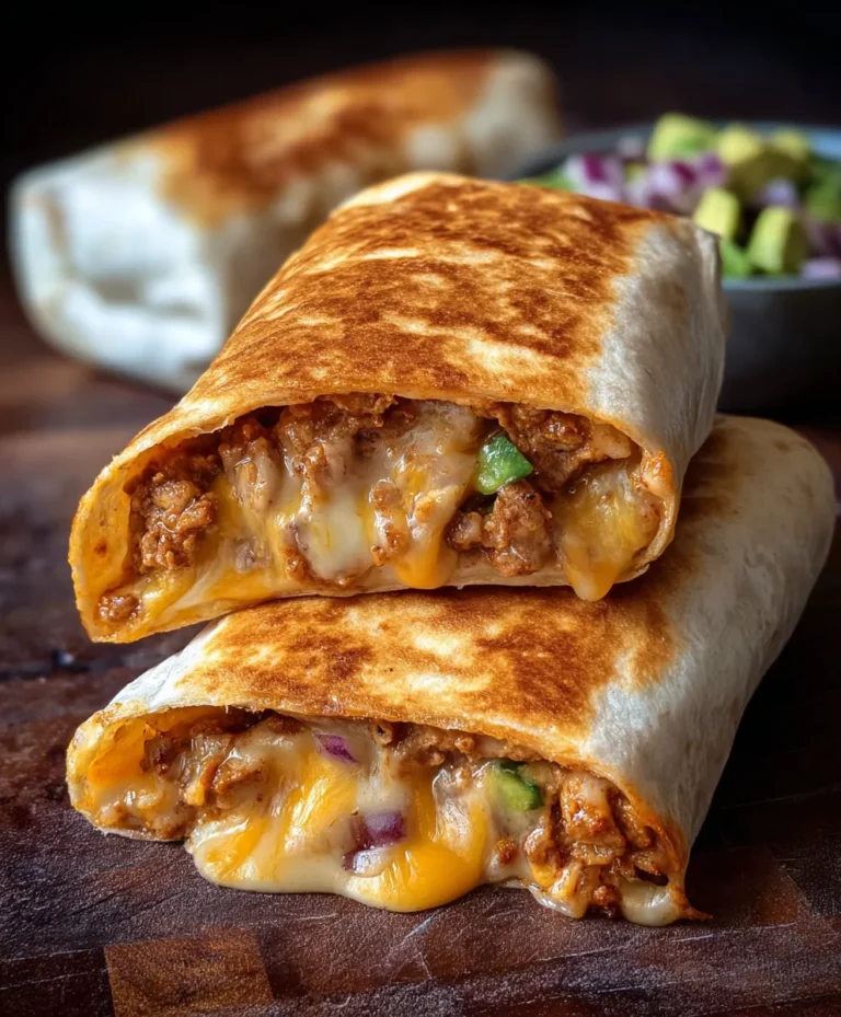 Grilled Cheese Burrito- Cheesy Comfort Food Fusion