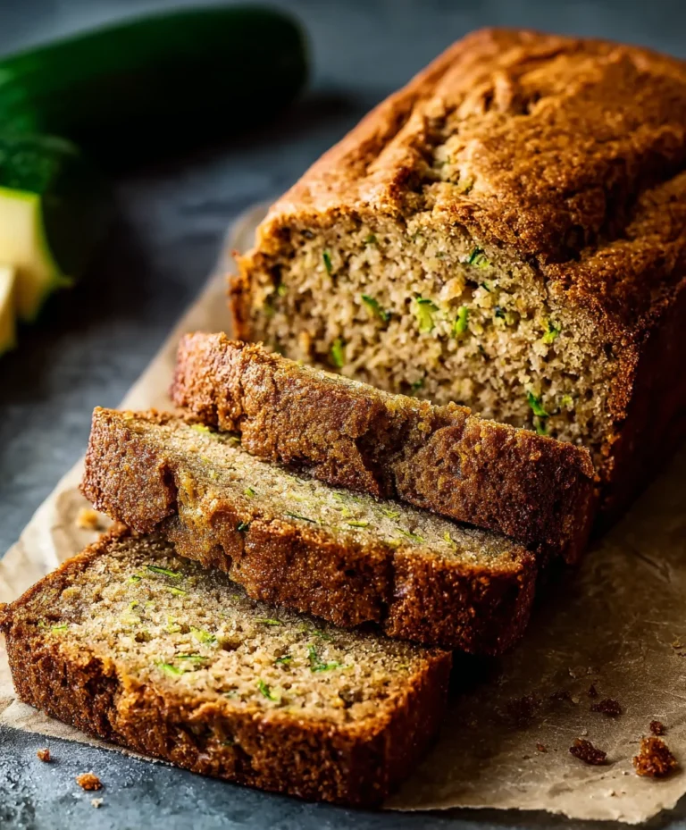 Easy Zucchini Bread Recipe- Moist & Delicious
