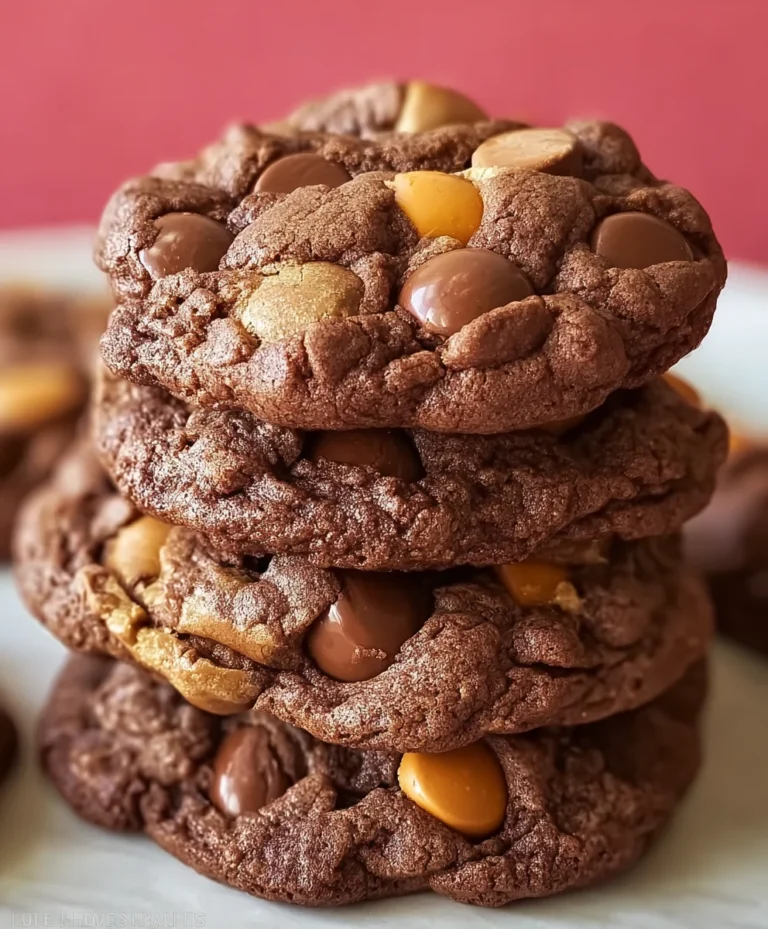 Irresistible Chocolate Reese’s Cookies Recipe