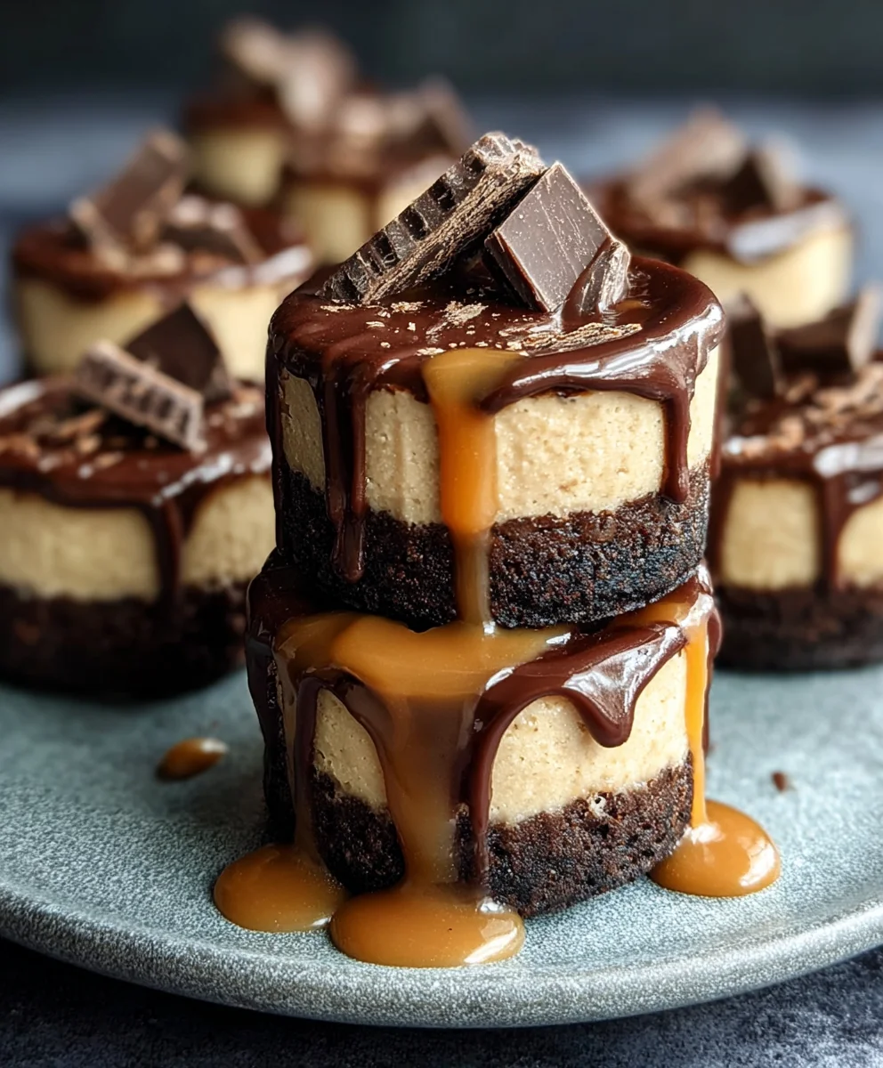 Raw Caramel Brownie Cheesecake-Decadent Dessert