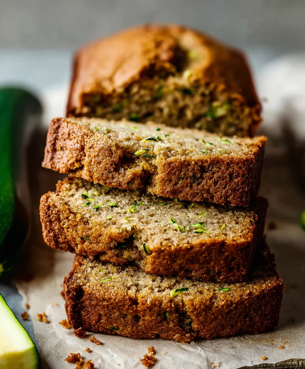 Easy Zucchini Bread Recipe- Moist & Delicious
