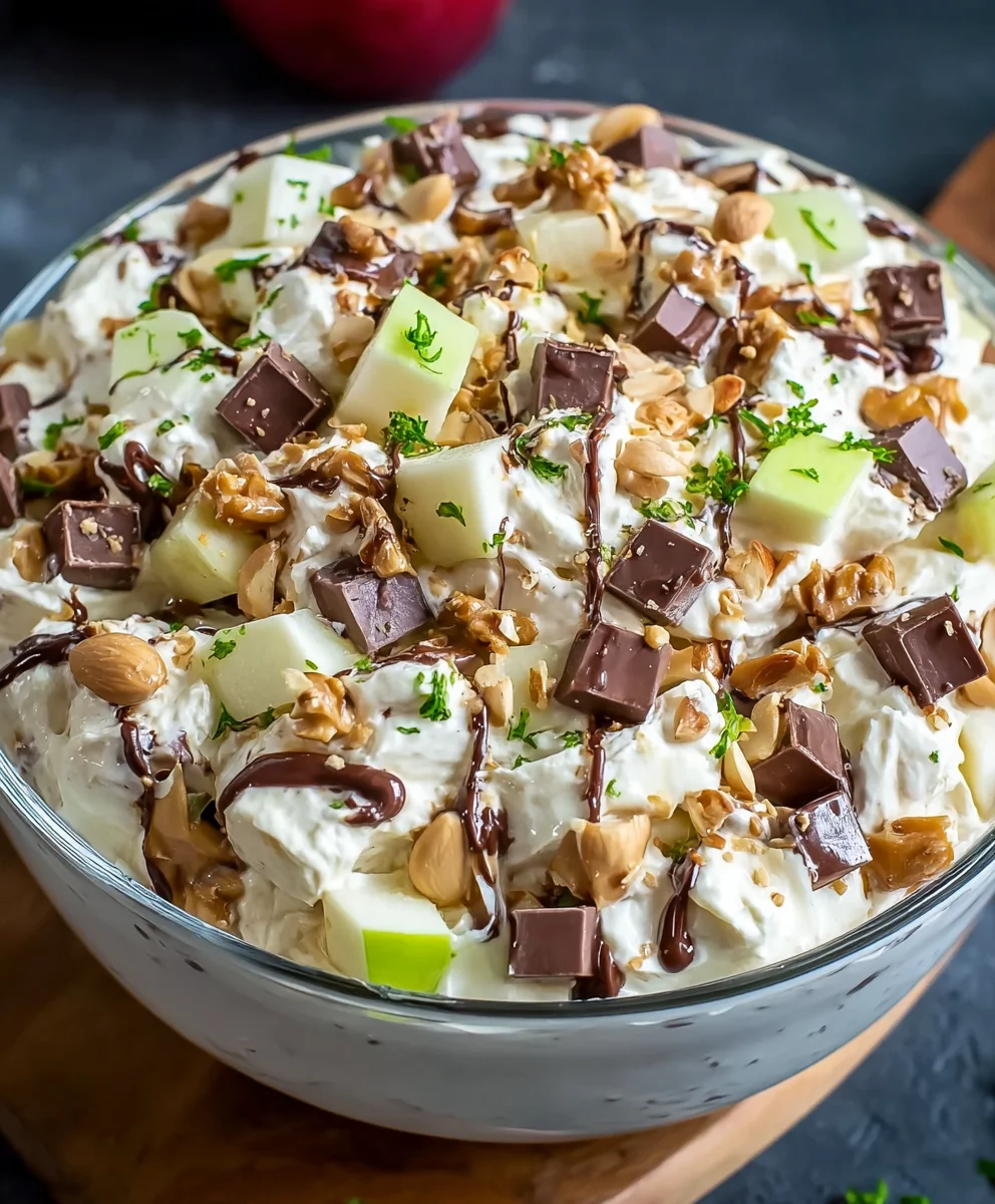 Decadent Snickers Salad Recipe - Easy Dessert Treat