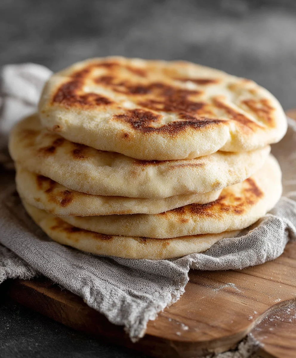 Easy Homemade Pita Bread - Soft & Fluffy!