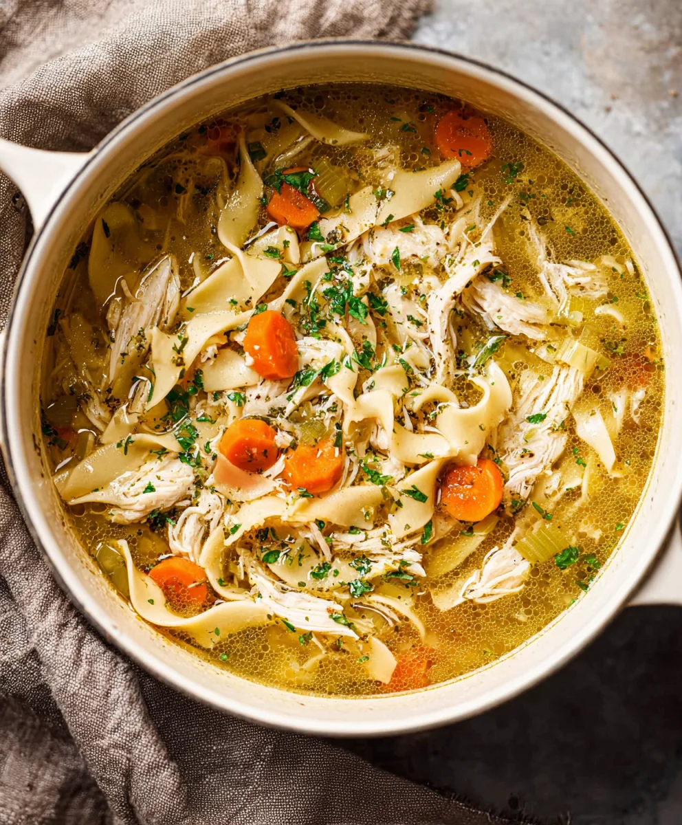 Comforting Chicken Noodle Soup Recipe