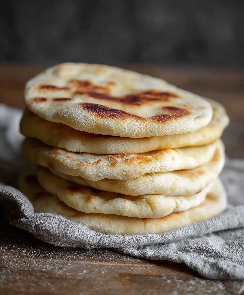 Easy Homemade Pita Bread - Soft & Fluffy!