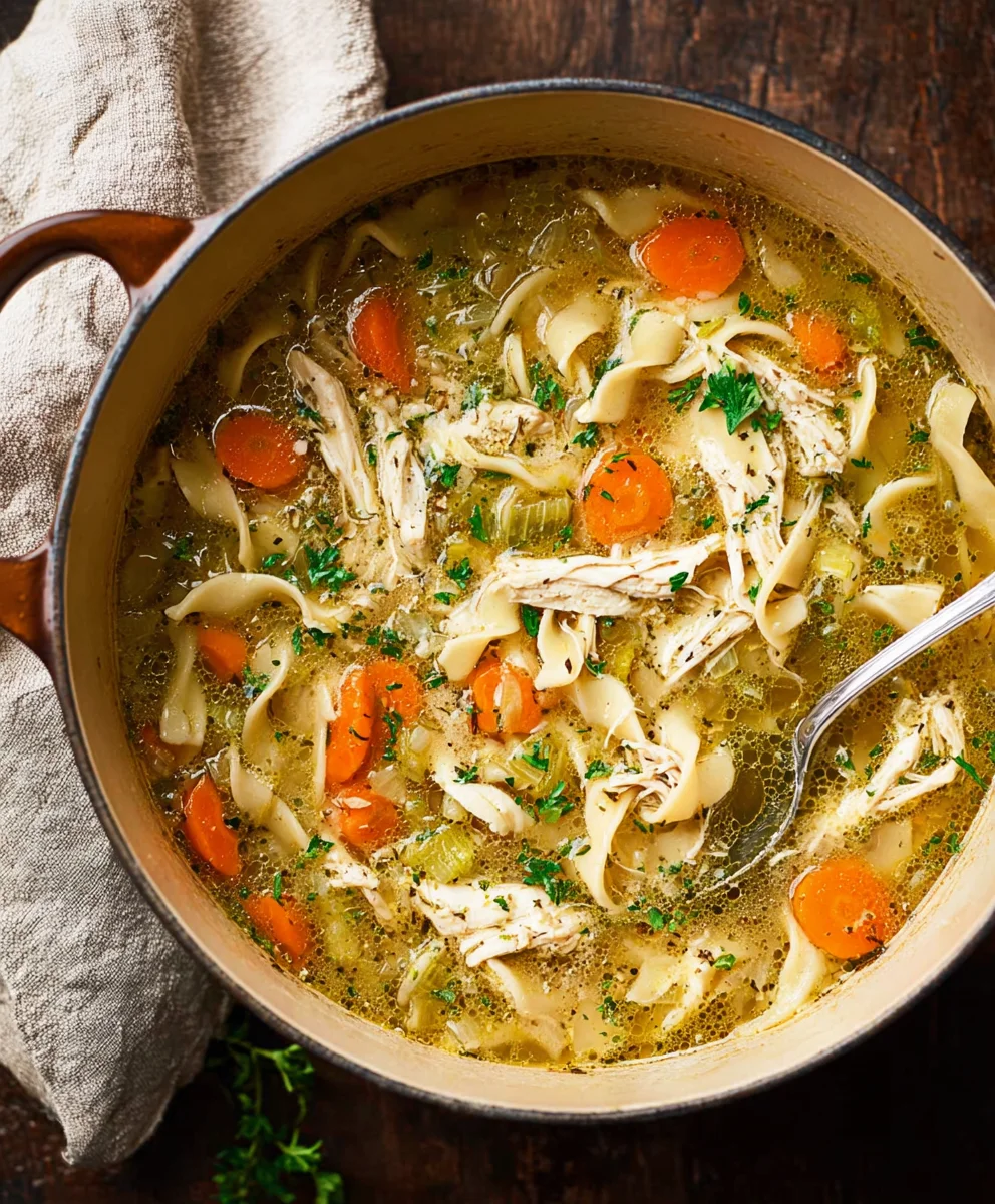 Comforting Chicken Noodle Soup Recipe