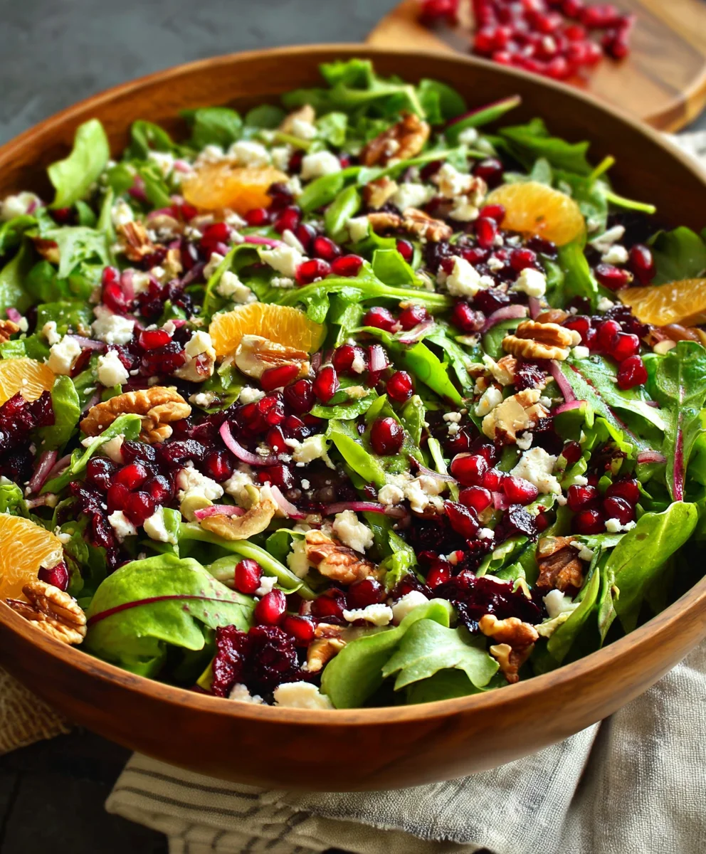 Festive Christmas Salad-Delicious & Easy Recipe