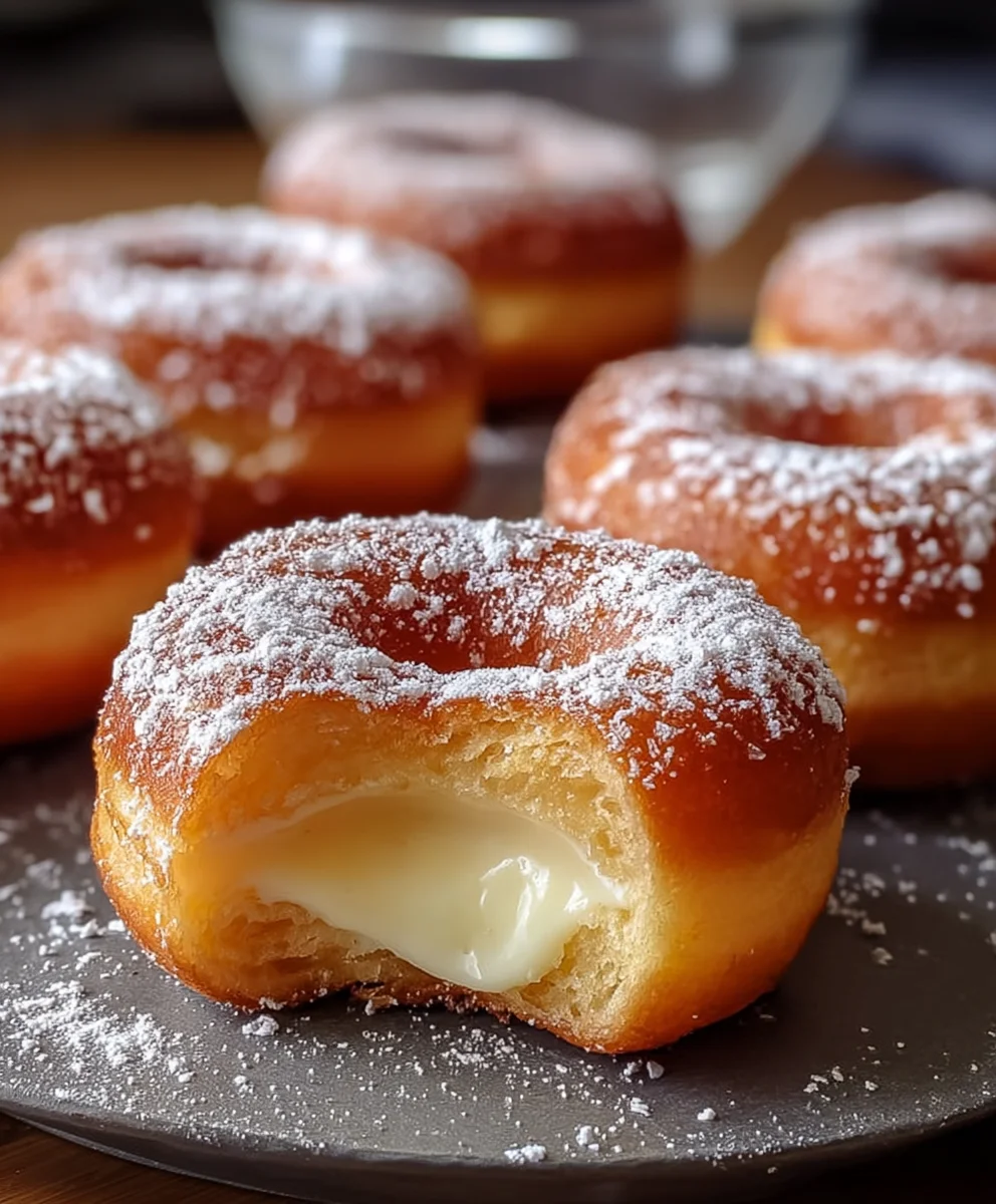 Delicious Milky Cheese Donuts - Easy Recipe