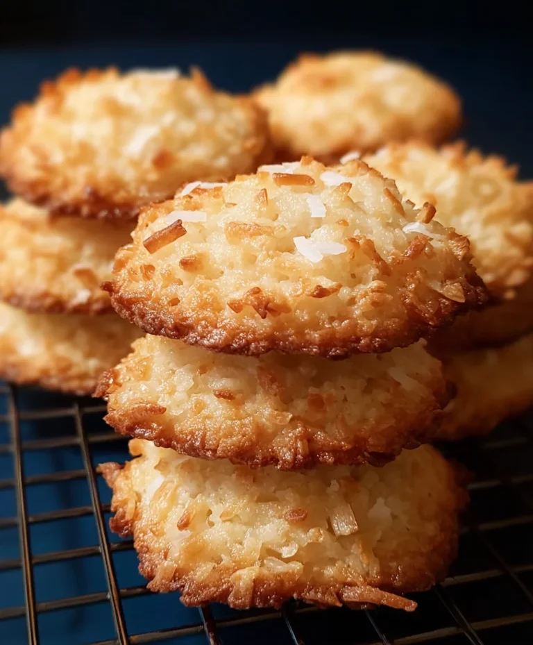Chewy Coconut Cookies-Easy Homemade Recipe