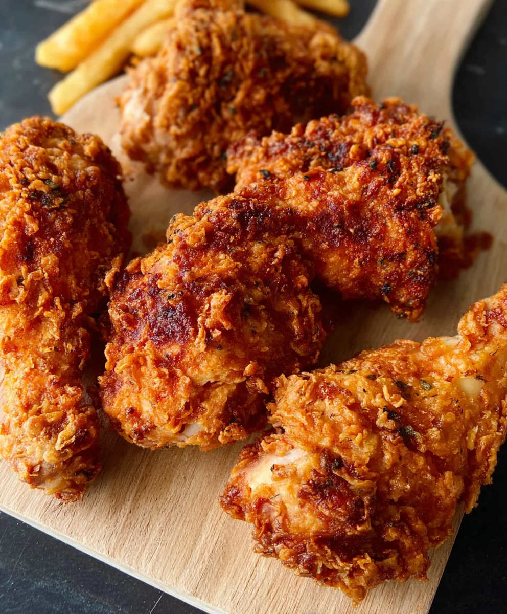 Crispy Juicy Fried Chicken Recipe-Easy Steps